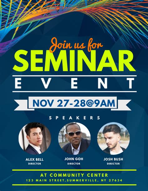 Upcoming Seminar Page .